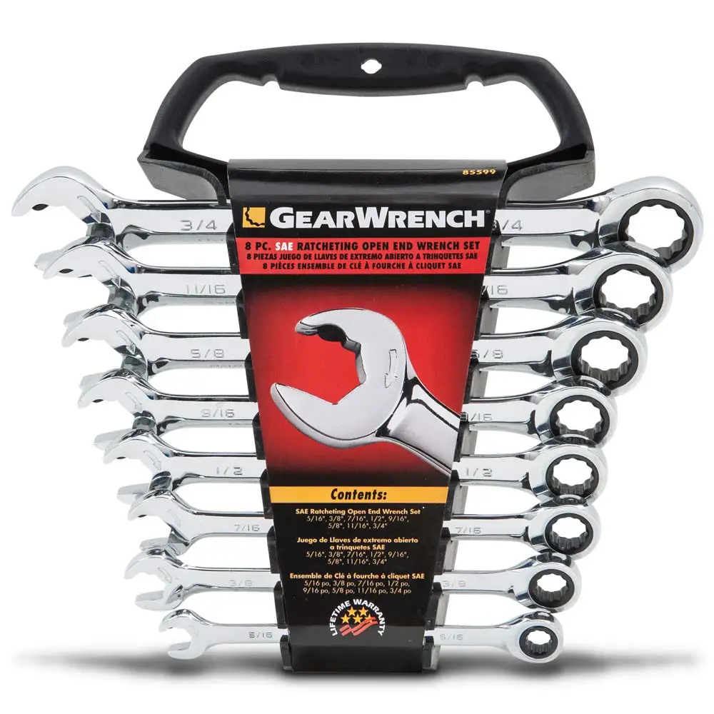 GEARWRENCH 8 Piece AF Ratchet Set 85599