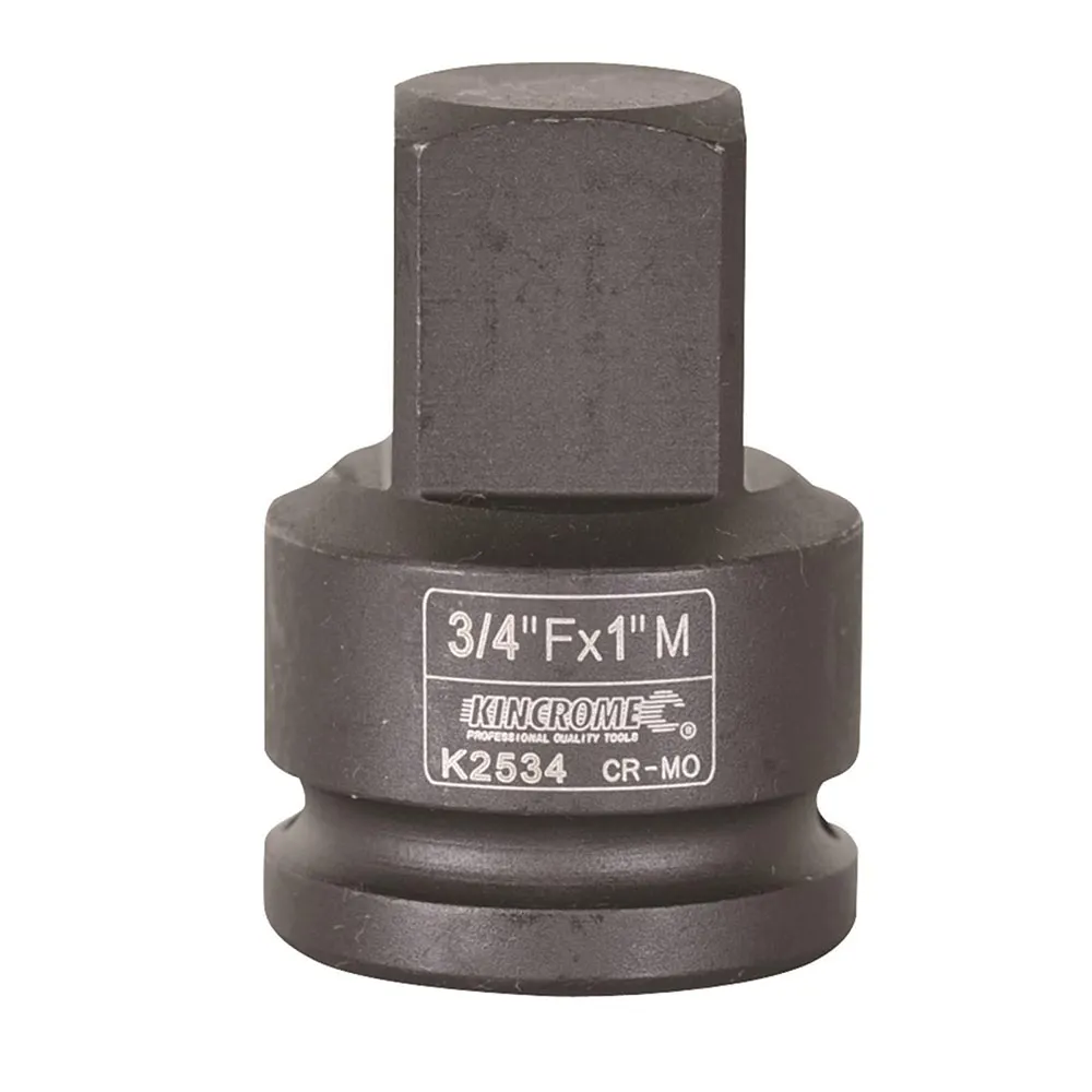 KINCROME 3/4Inch Drive F x 1Inch M Impact Socket Adaptor K2534
