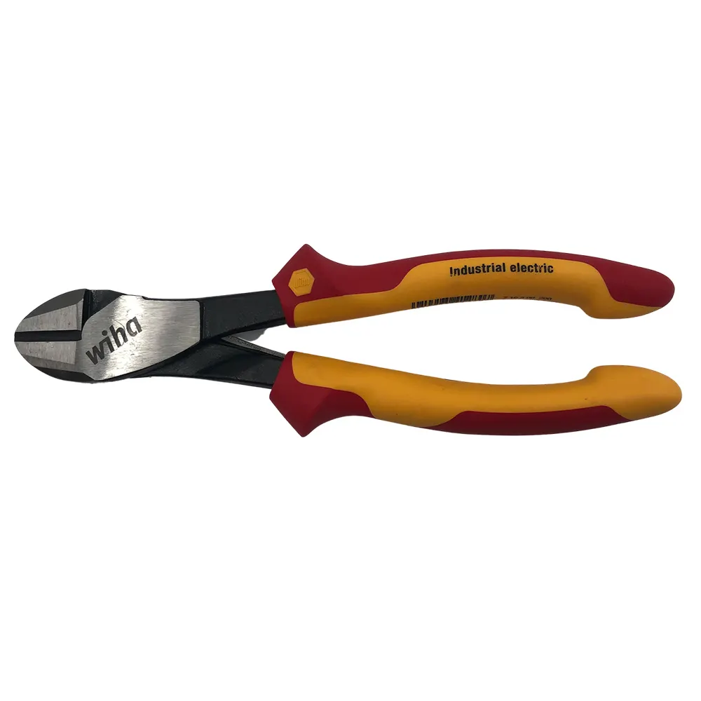 WIHA 200mm Insulated Diagonal Side Cutter Pliers 43582