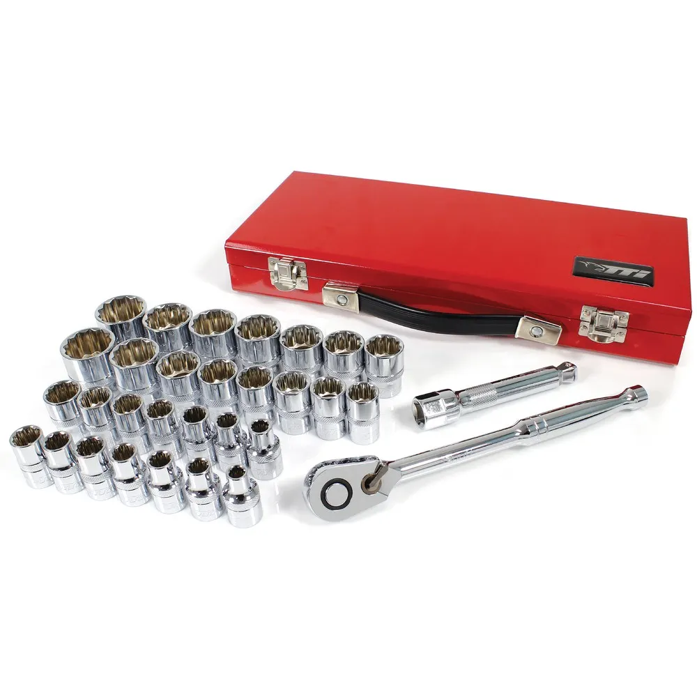 TTI 31 Piece AF/Metric 1/2" Socket Set SS12D31TTI