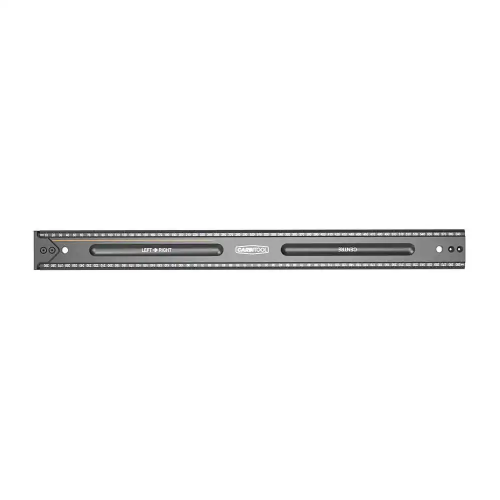 CARBITOOL 600mm Woodworking Precision Hook Stop Ruler CBMHH0600
