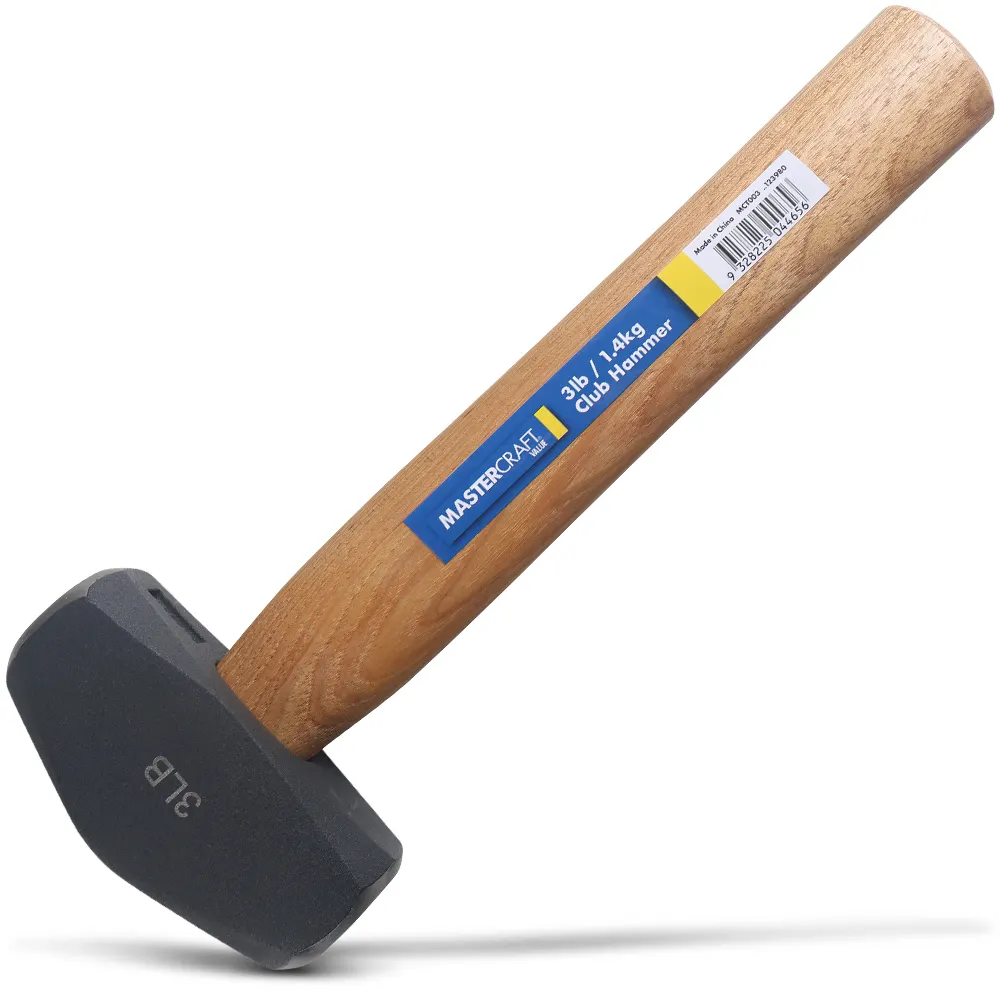 MASTERCRAFT 3LB Hammer Wood Club MCT003