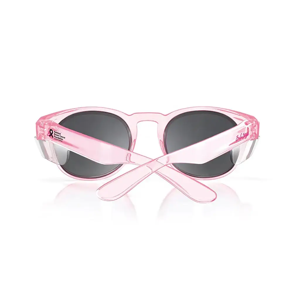 SAFESTYLE Cruisers Pink Frame Polarised UV400 Lens Safety Glasses CRPP100