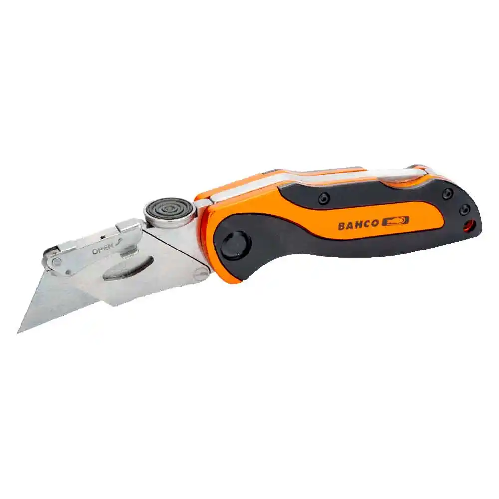 BAHCO 160mm Twin Blade Folding Utility Knife KBTU-01