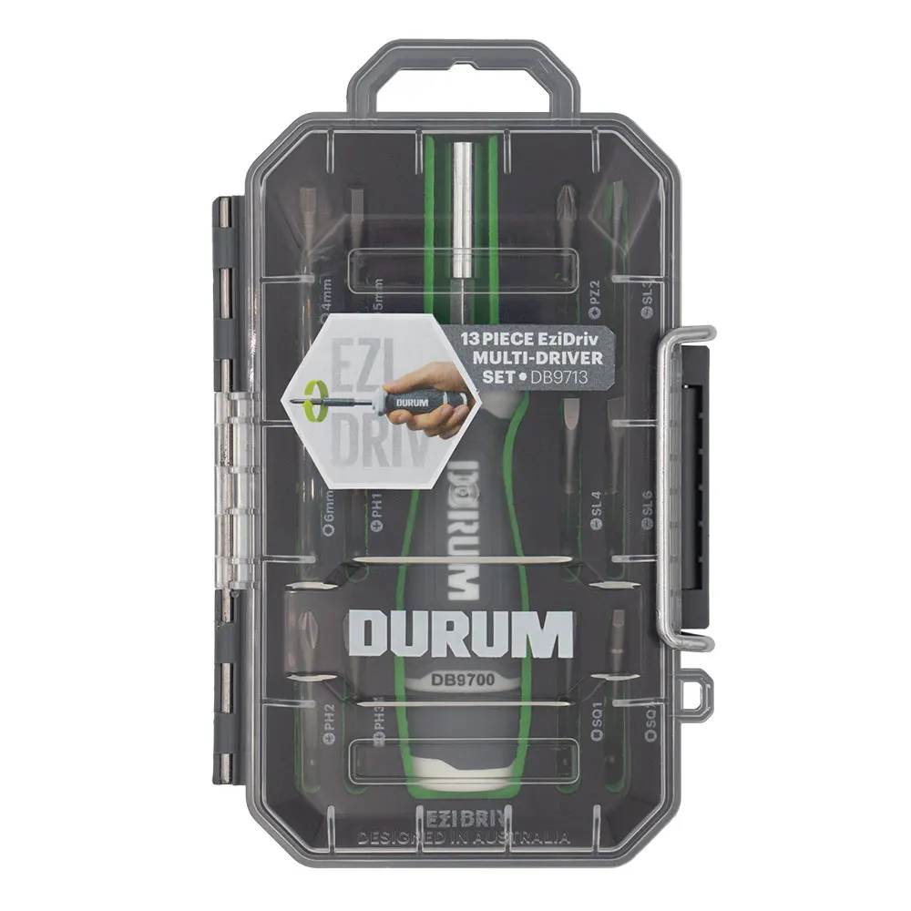DURUM EZIDRIV Multidrive Screwdriver Set - 13 Piece DB9713