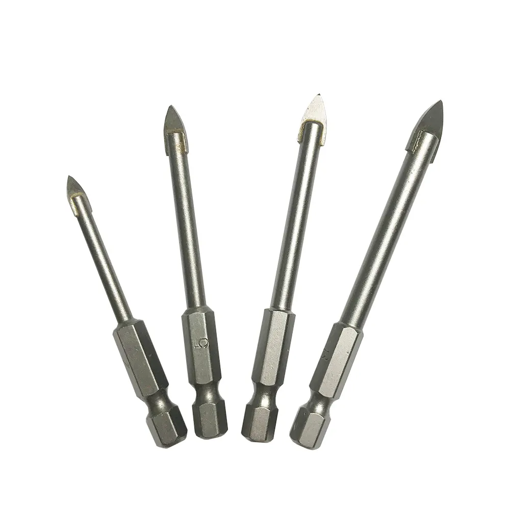 DETROIT 4 Piece TCT Glass & Tile Bit Set DGTBS4