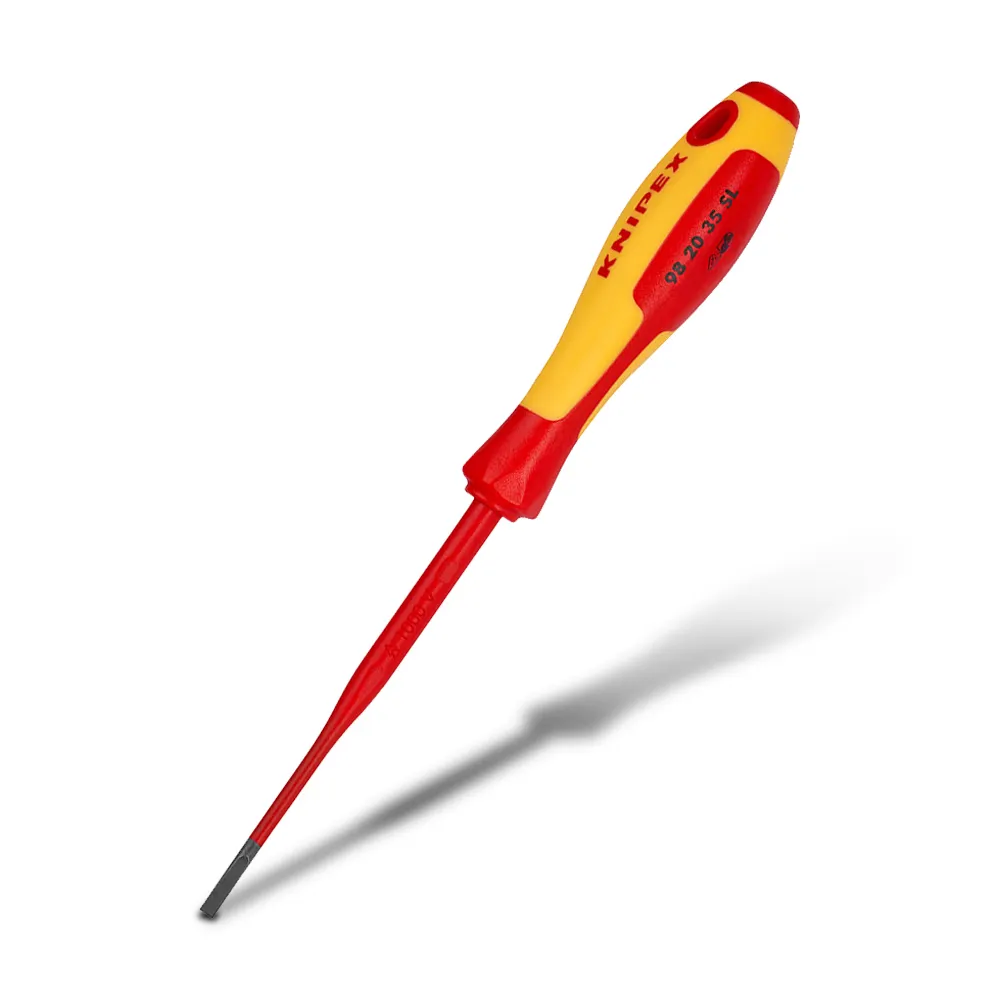 KNIPEX 3.5 x 200mm 1000V Slim Screwdriver 98 20 35 SL