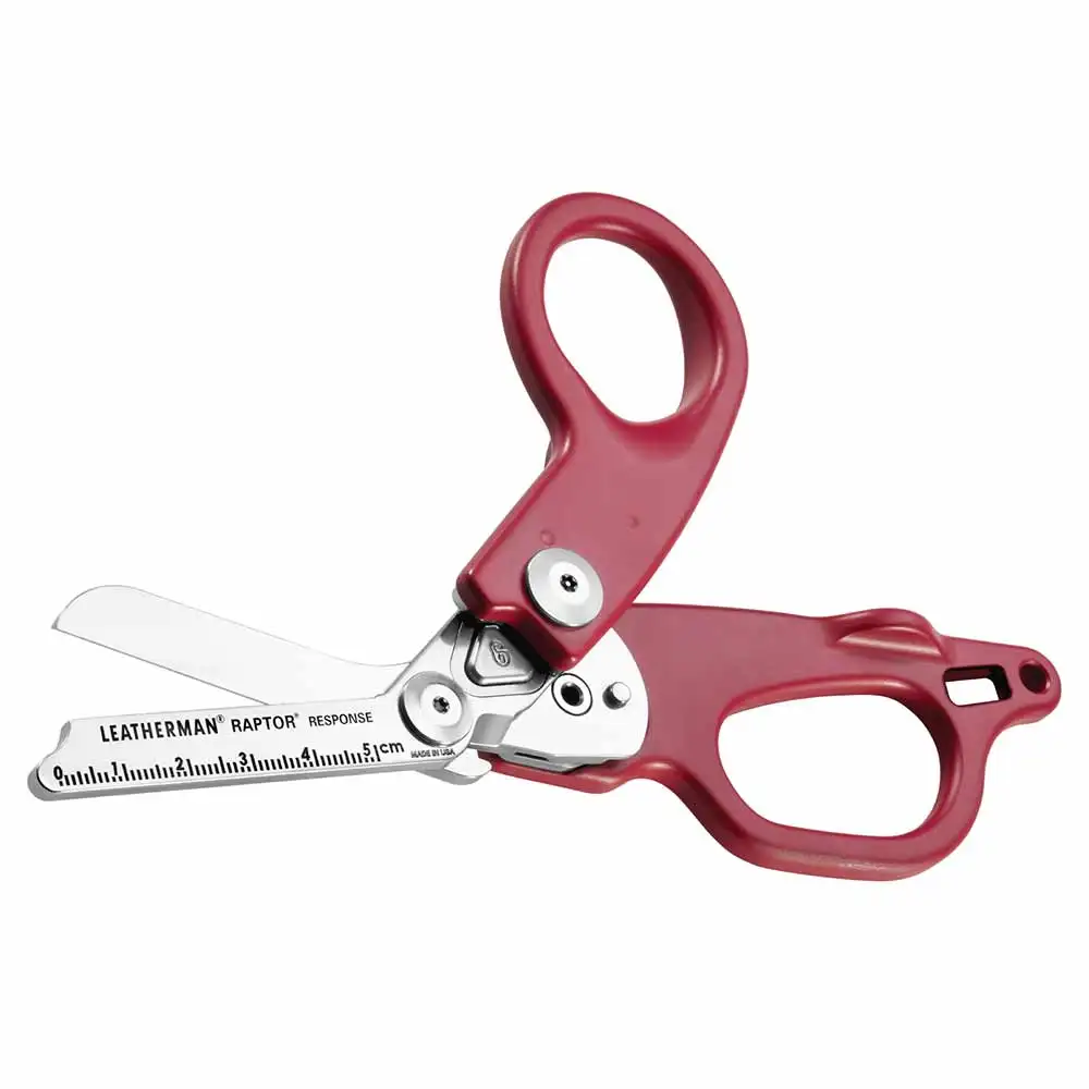 LEATHERMAN INC 4 Built-In Ems Tools Crimson Handles - Box YL832965