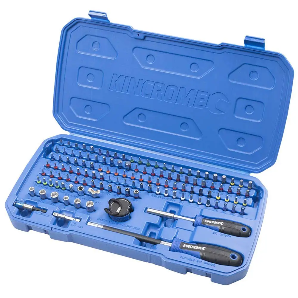 KINCROME Master Bit & Driver Set - 128 Piece K5501