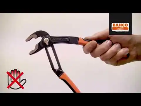 BAHCO PLIER MULTIGRIP 250MM 7224