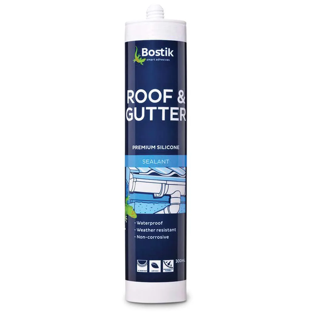 BOSTIK 300ml Translucent Roof and Gutter Sealant 30800828