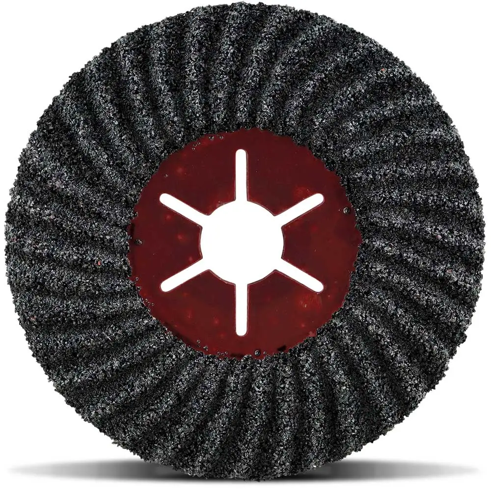 FLEXOVIT 125mm 16-Grit Semi-Flexible Grinding Disc - ZEC SEMIFLEX