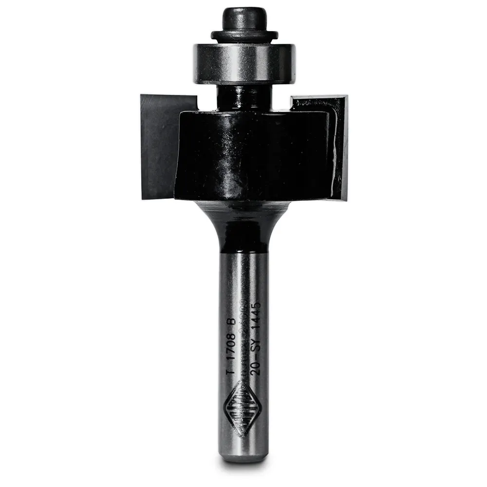 CARBITOOL Router Bit TCT Rebating 1/4inch -Rebate 1/4inch -Shank T 1708 B