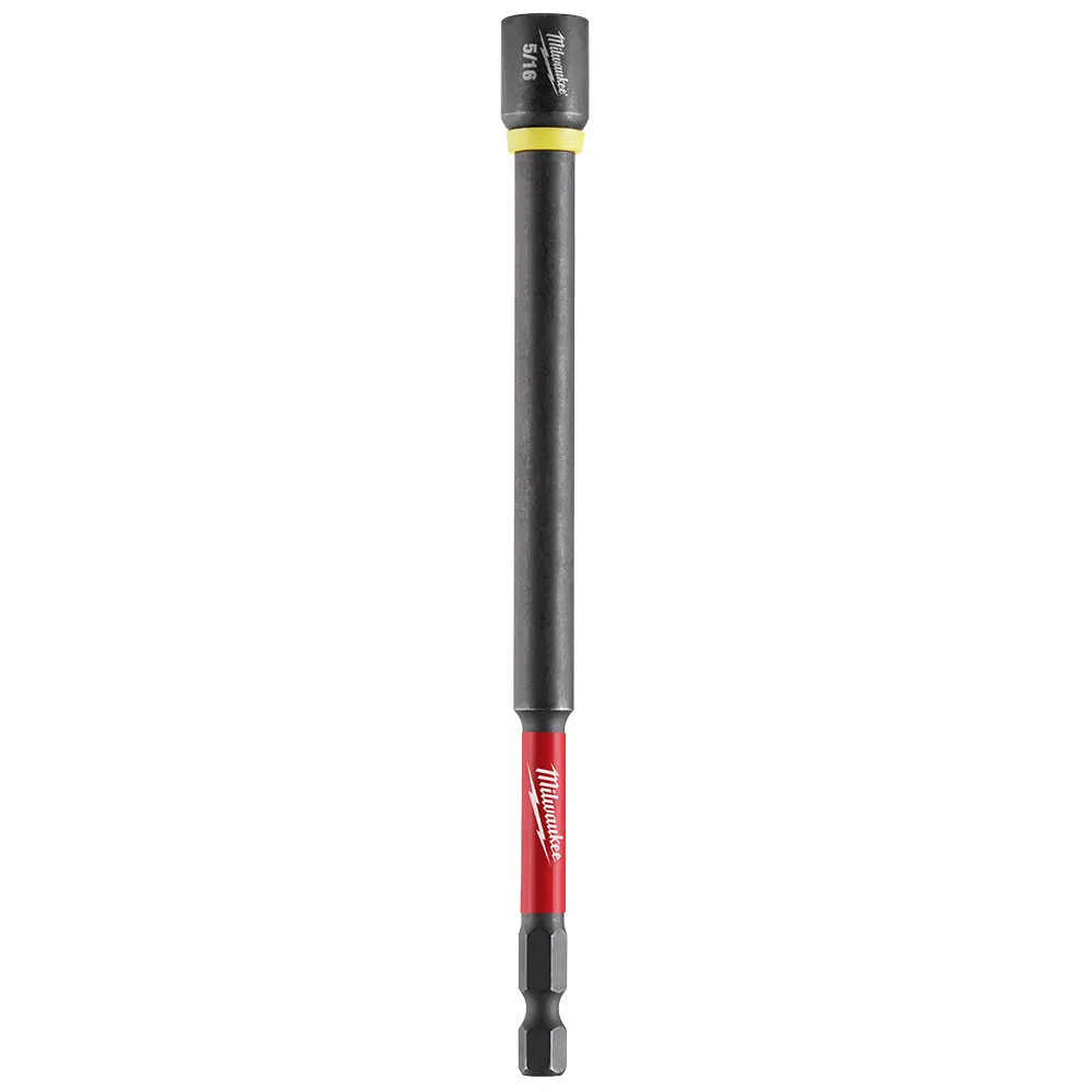 MILWAUKEE SHOCKWAVE 5/16 x 150mm Power Impact Magnetic Nutsetter Bit 49664583