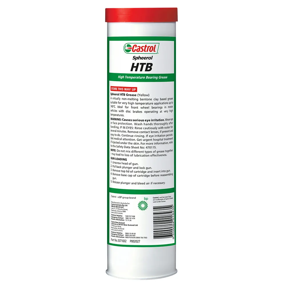 CASTROL 450g Spheerol High Temperature Bearing Grease 3371032