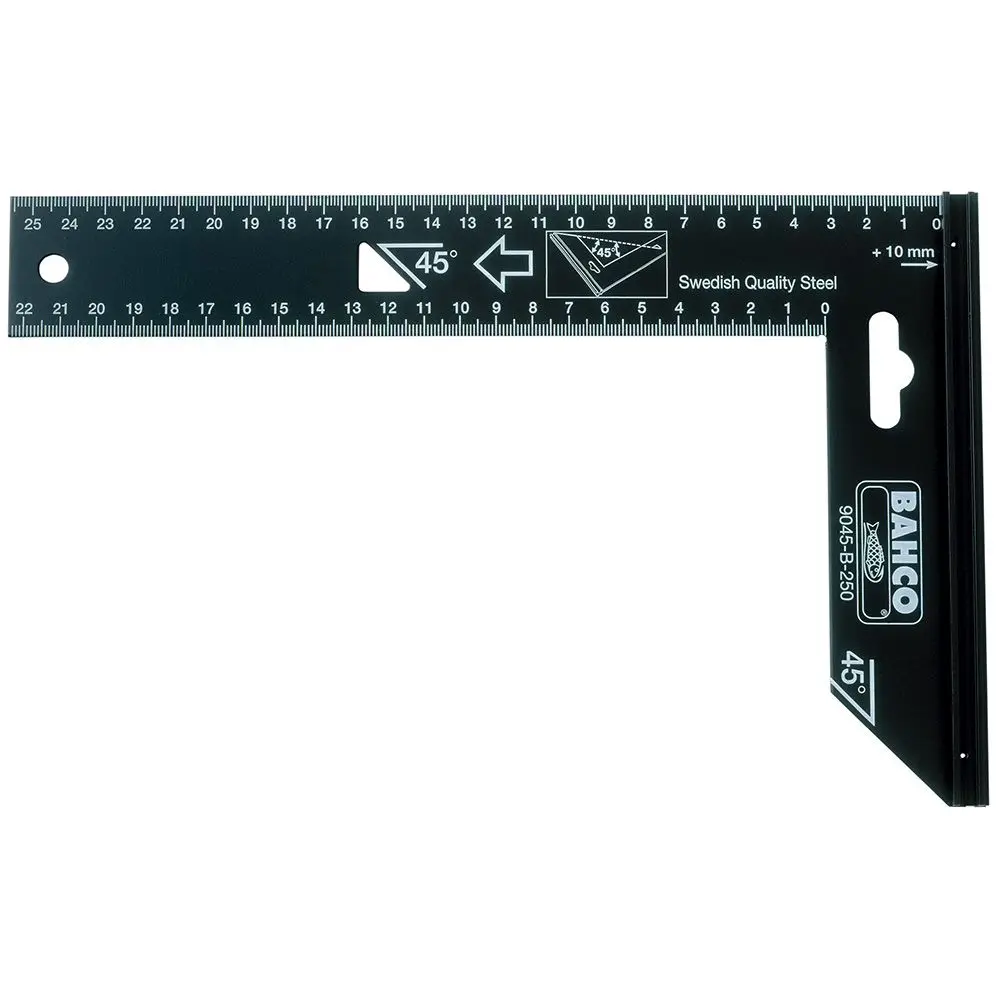 BAHCO 10inch 250mm Single piece square