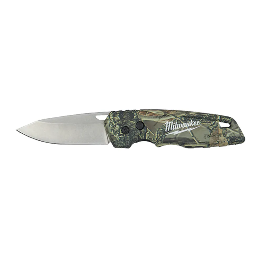 MILWAUKEE FASTBACK Folding Camo Knife 48221524