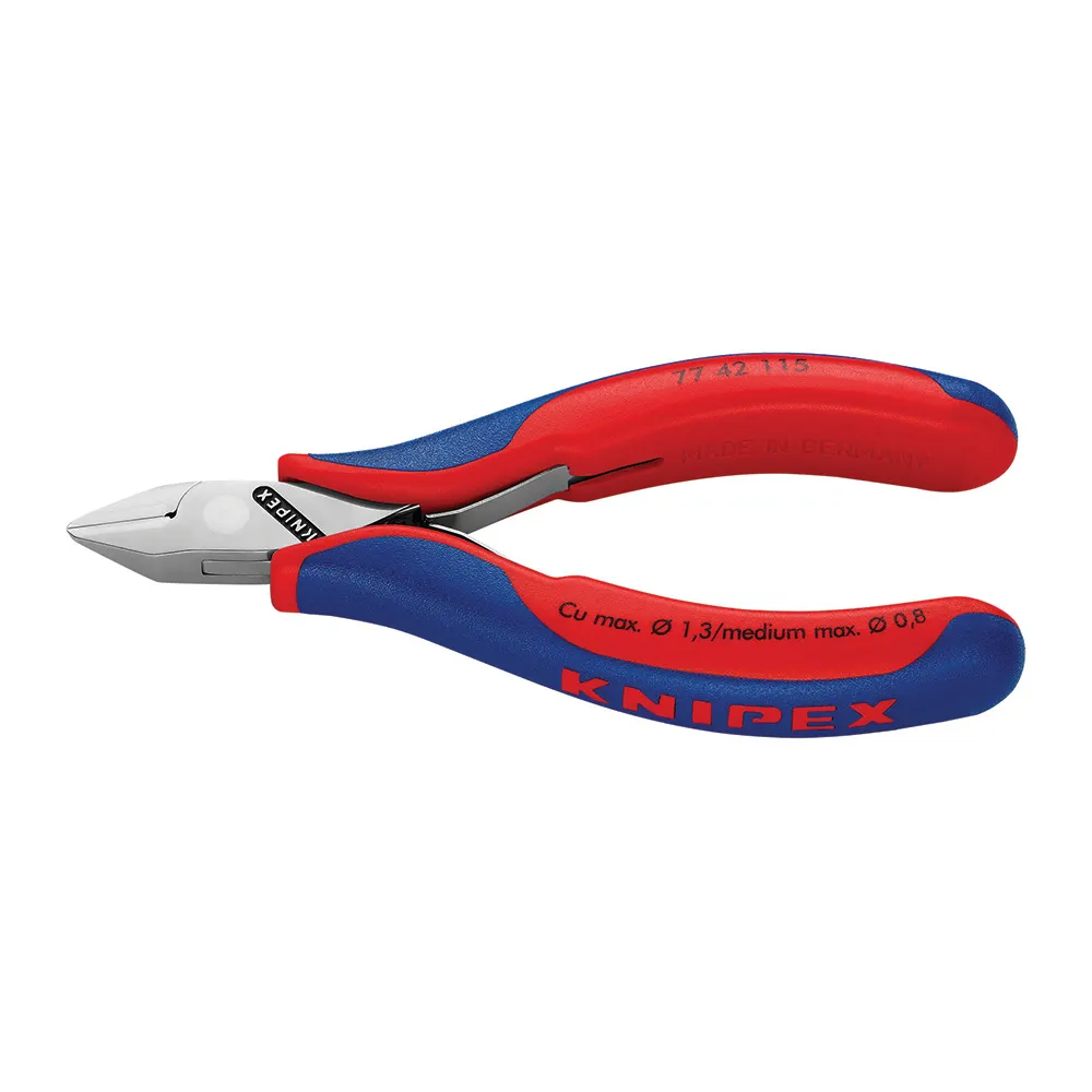 KNIPEX 115mm Electronics Diagonal Cutter 7742115