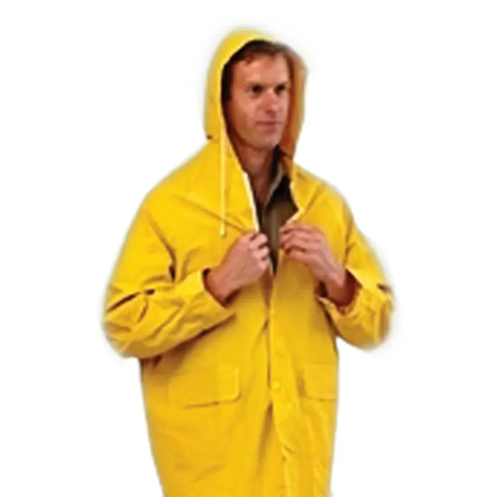 WORKIT Yellow PVC Rain Jacket