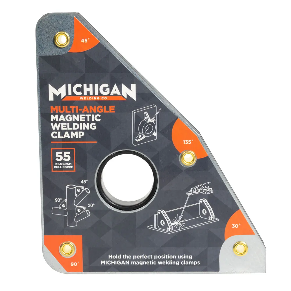 MICHIGAN Multi-Angle 55kgf Magnetic Welding Clamp MMAGMUL551