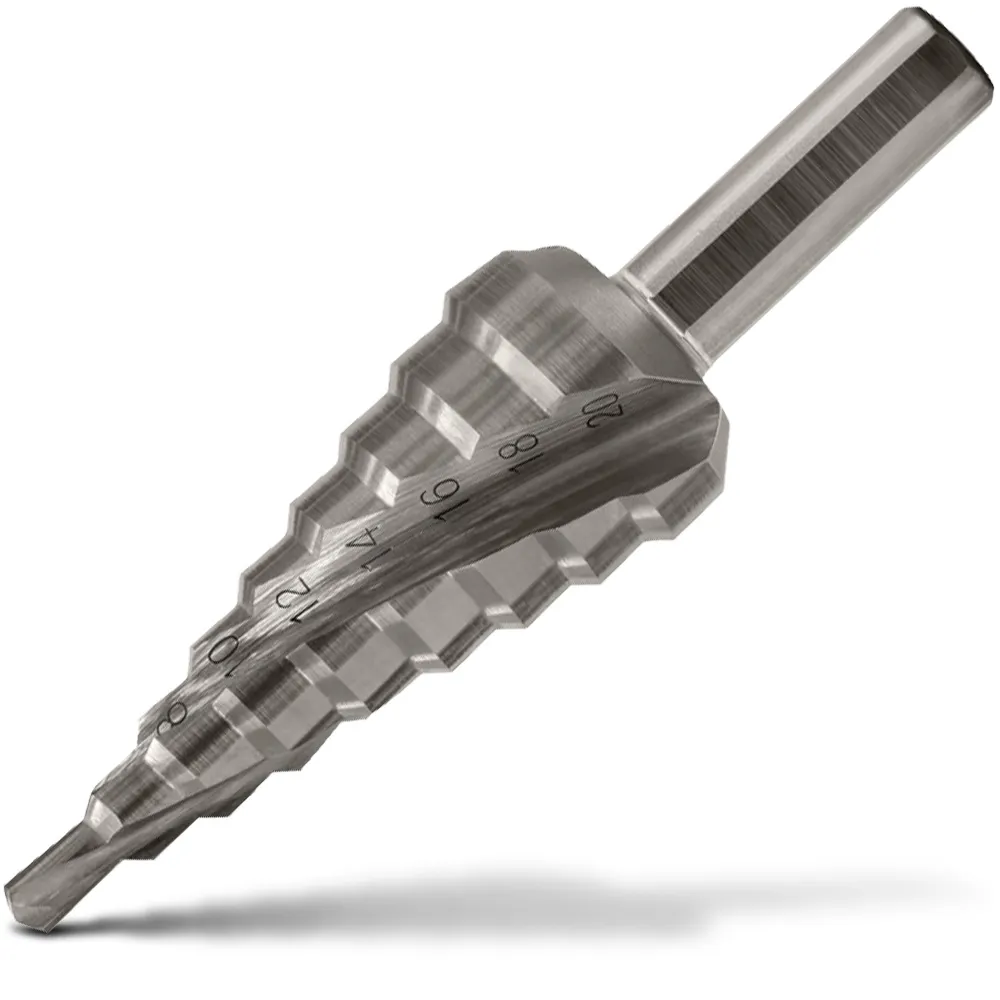 SUTTON 4-20mm 9-Step HSS Spiral Flute Step Drill Bit