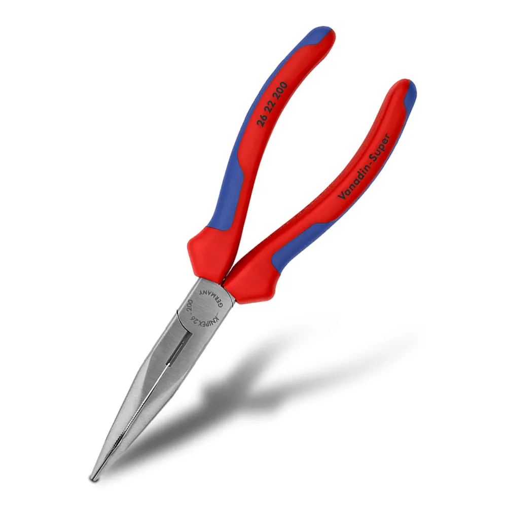 KNIPEX 200mm Snipe Nose Side Cutting Pliers 2622200SB