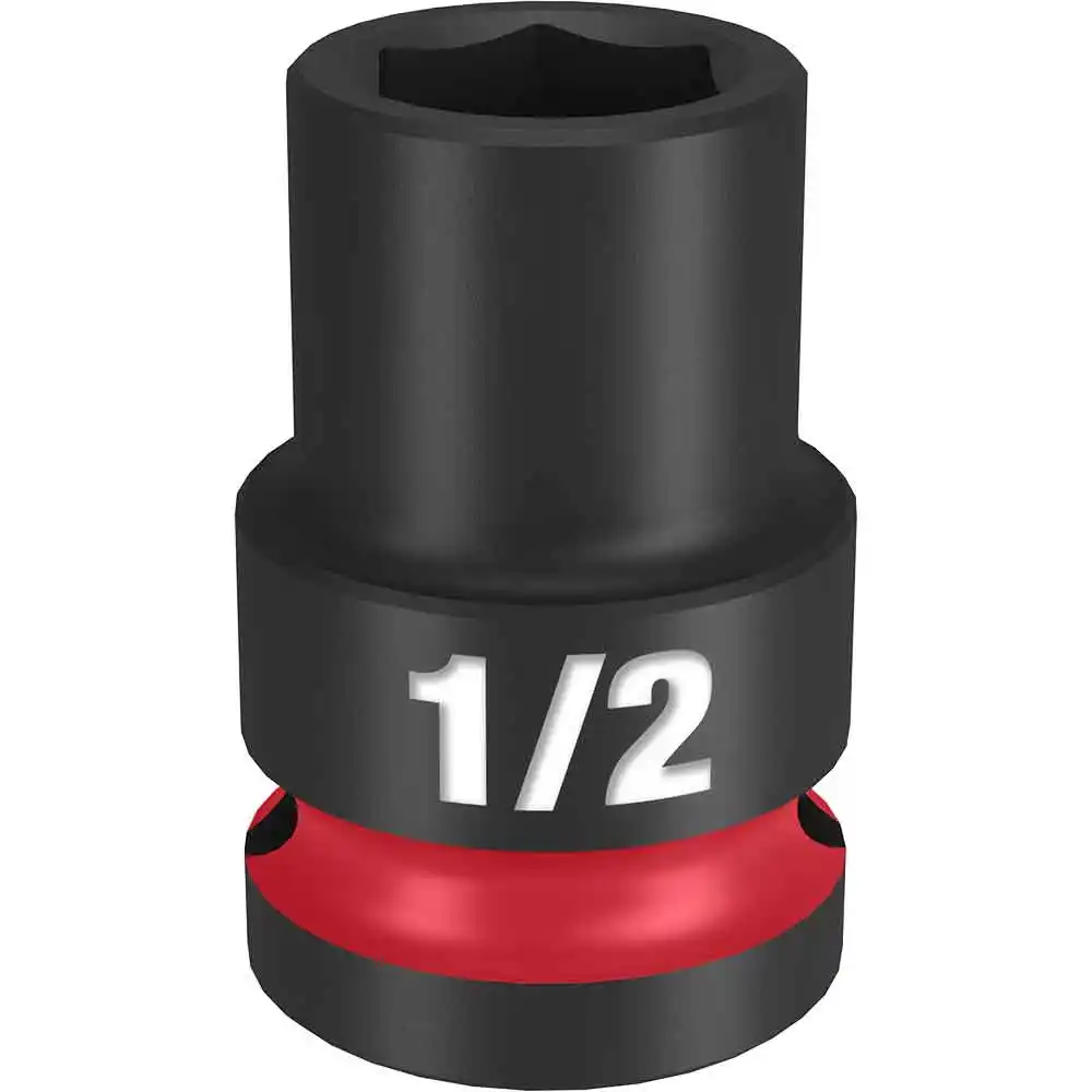 MILWAUKEE SHOCKWAVE 1/2" Drive 1/2" Standard 6 Point Impact Socket 49666202