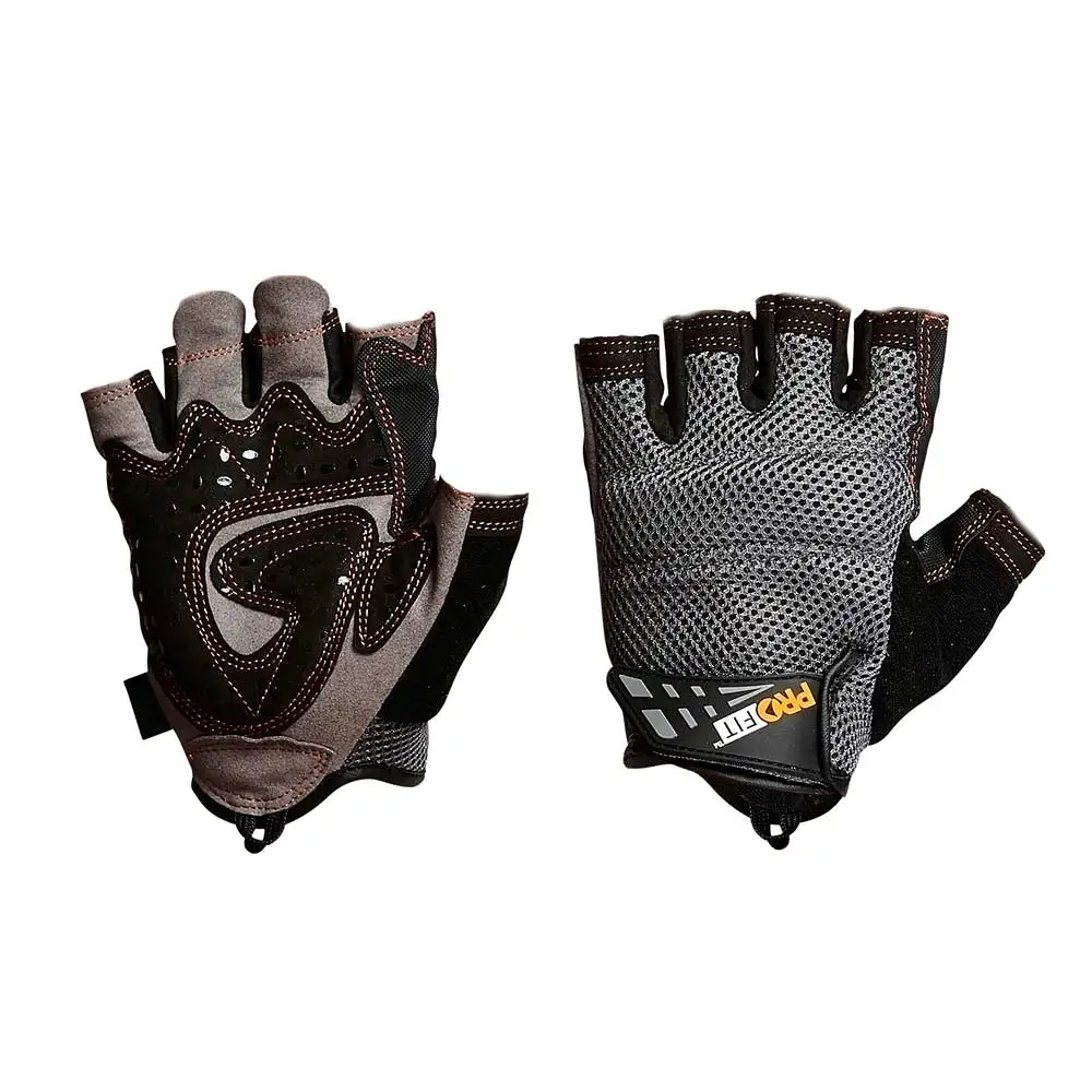 PROCHOICE Medium Fingerless Gecko Grip Synthetic Leather Gloves PFM