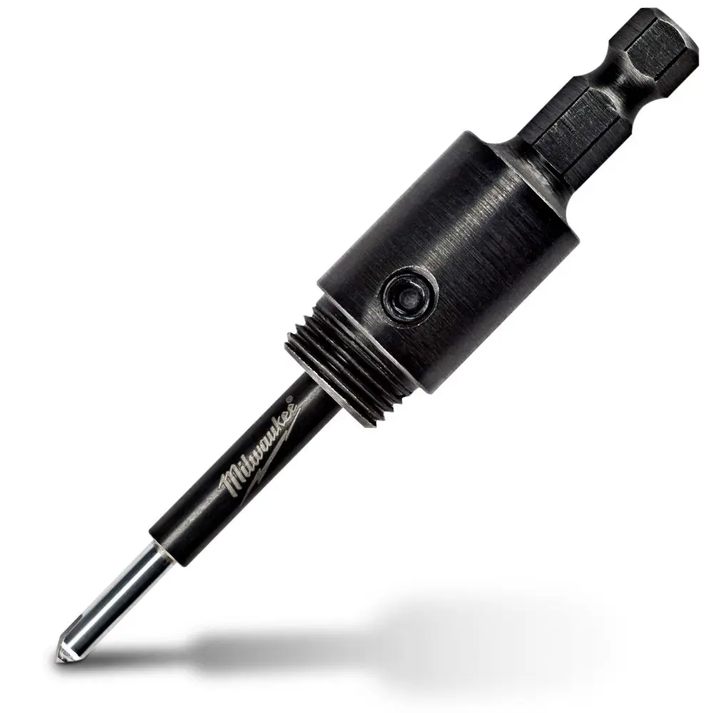 MILWAUKEE Holesaw Arbor w. Starter Pilot Bit - Suits 32-64mm Holesaws - DIAMOND PLUS 49567135
