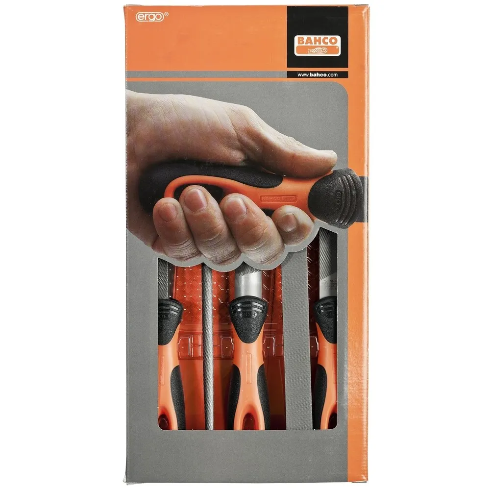 BAHCO 5 Piece Ergo Handled File Set 14780812