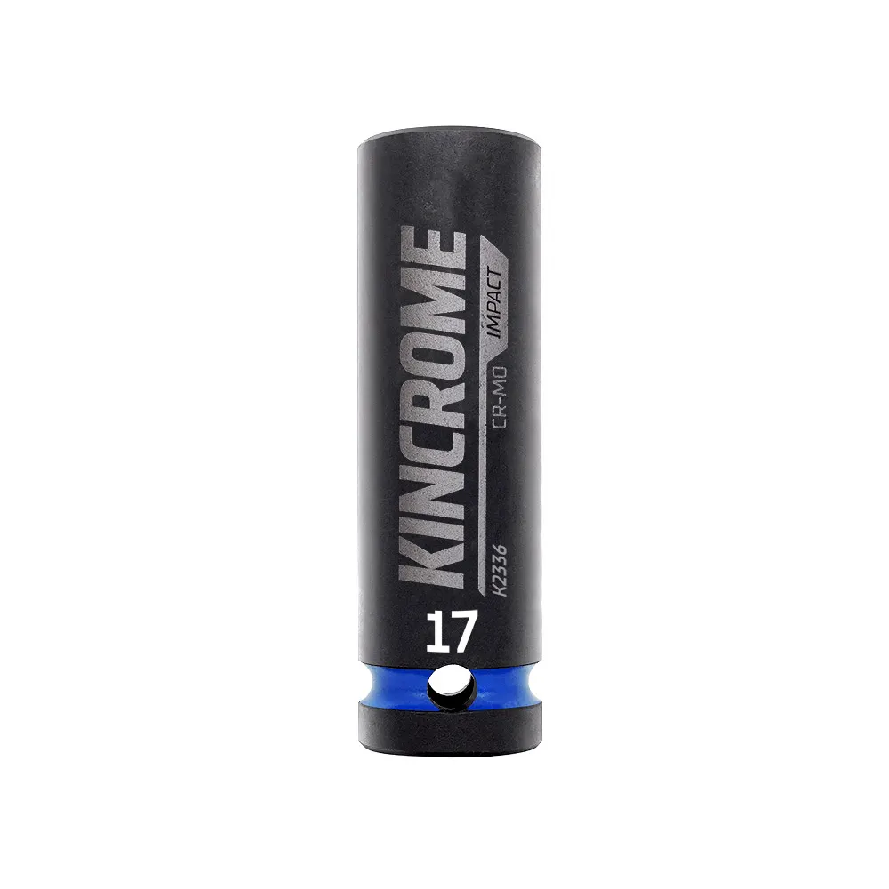 KINCROME 17mm x 1/2inch Drive Metric Deep Impact Socket K2336
