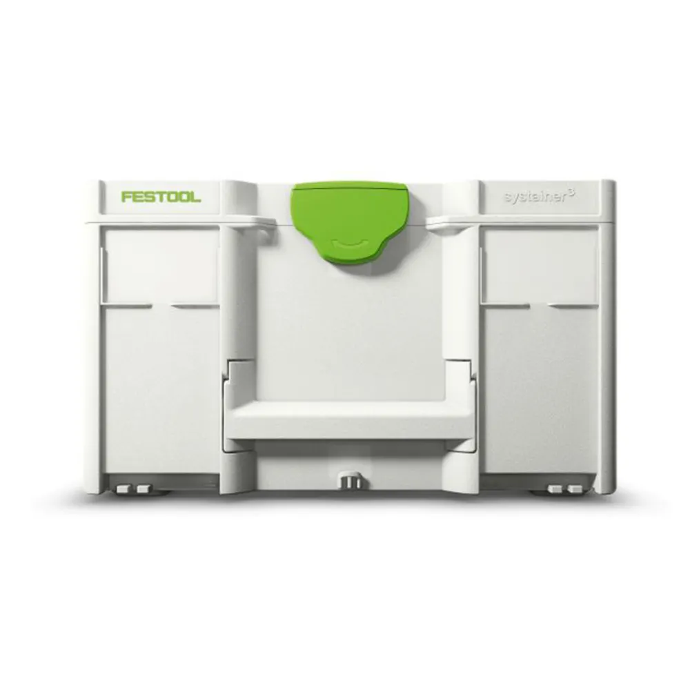 FESTOOL 237mm x 396mm Systainer3 SYS 3 SYS3M237 Medium Storage Box 204843