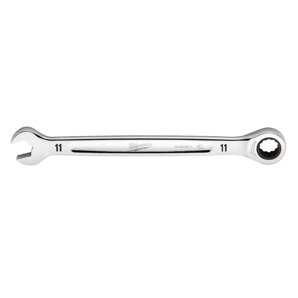 MILWAUKEE 11mm 144T Ring & Open Metric Ratcher Spanner 45969311
