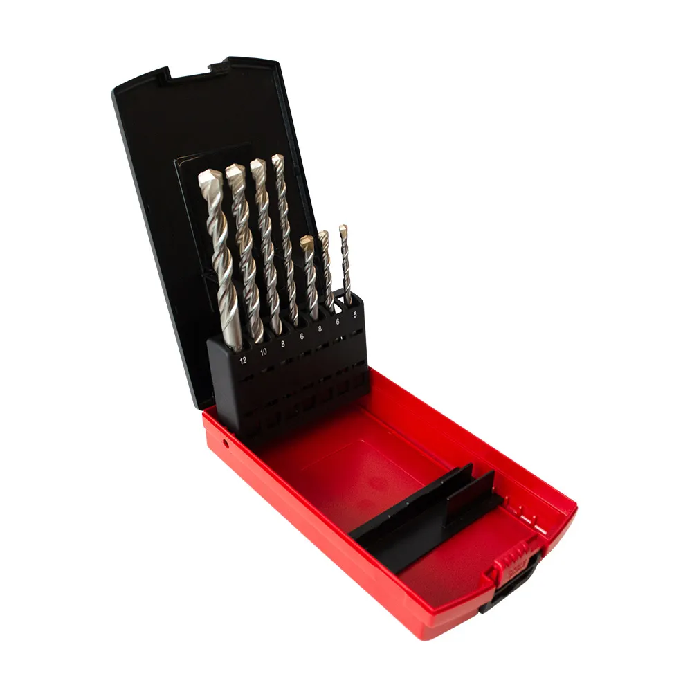 MILWAUKEE 5-12mm 2-Cut SDS Plus Masonry Drill Bit Set - 7 Piece 4932352339