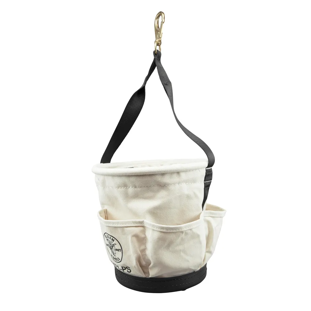 KLEIN 4 Pockets Heavy-Duty Tapered-Wall Bucket 5171PS