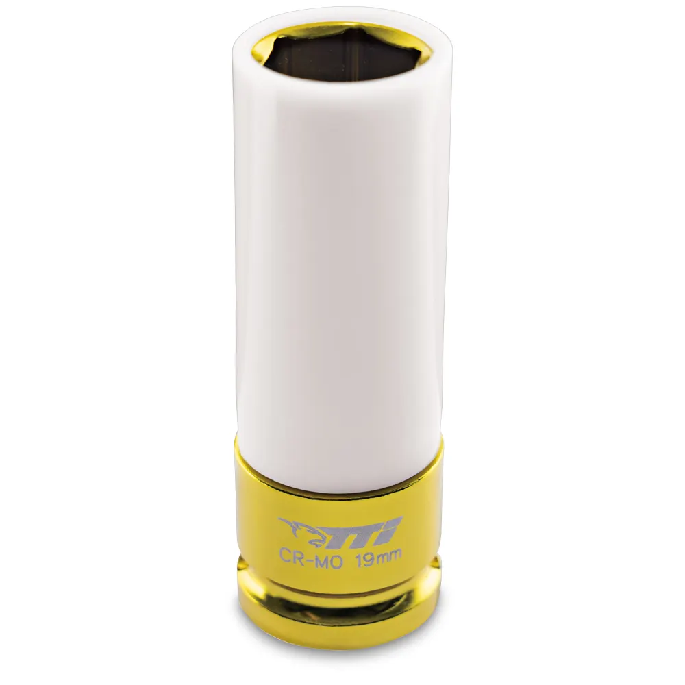 TTI 1/2 Drive 19mm Deep Wheel Impact Socket TTI1219MID