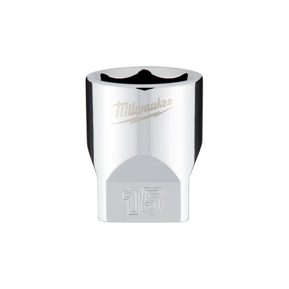 MILWAUKEE 15mm 1/4inch Metric Socket 45349041