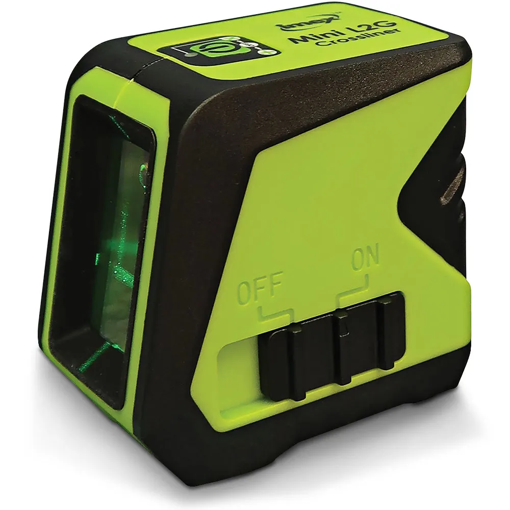 IMEX 20m L2G Mini Crossliner Laser Level w. Tripod - Green 012L2G