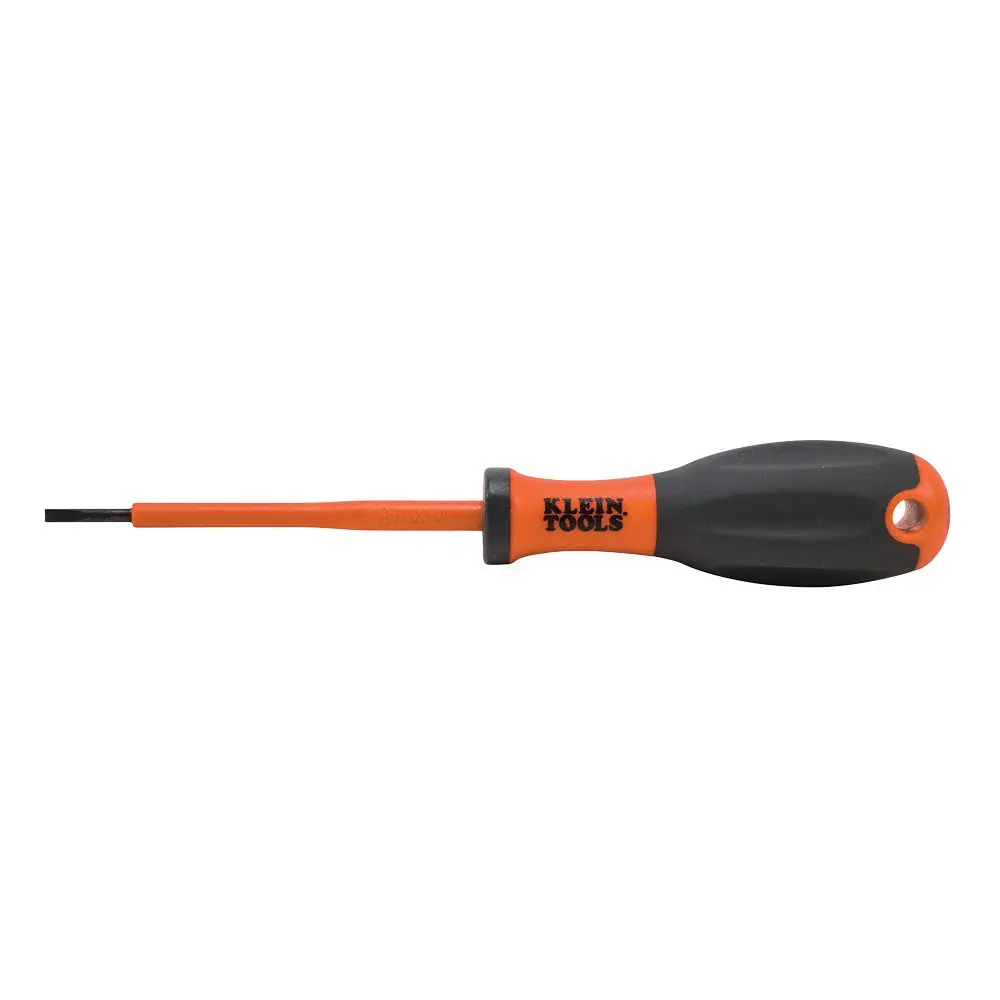 KLEIN 2.5 x 75mm Cabinet Tip VDE Screwdriver A32228INS