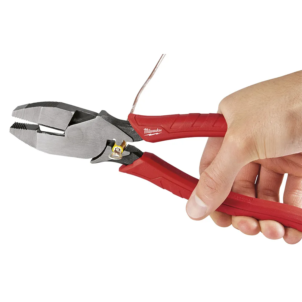 MILWAUKEE 230mm/9inch Linesman Wire Crimper Plier 48226100
