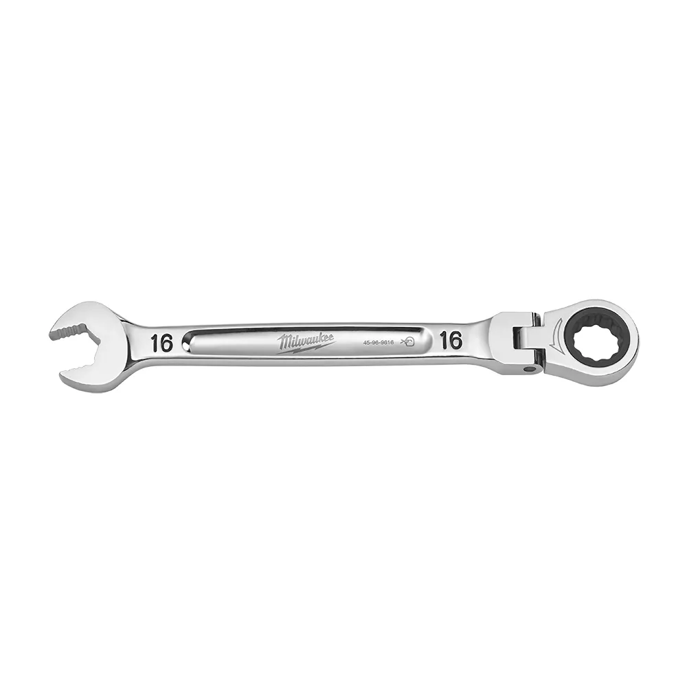 MILWAUKEE 16mm Metric R/OE Flex Head Racheting Spanner 45969616