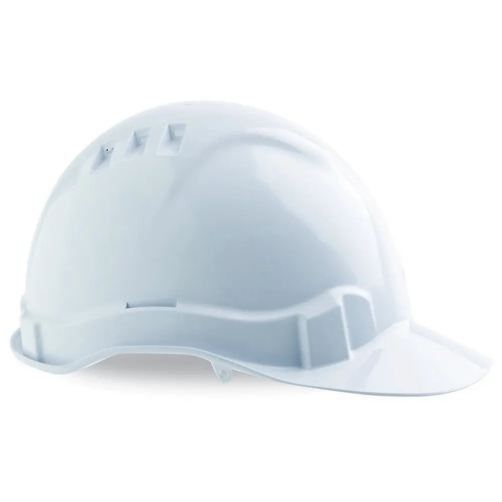 PROCHOICE V6 Vented Hard Hat - White HHV6-W