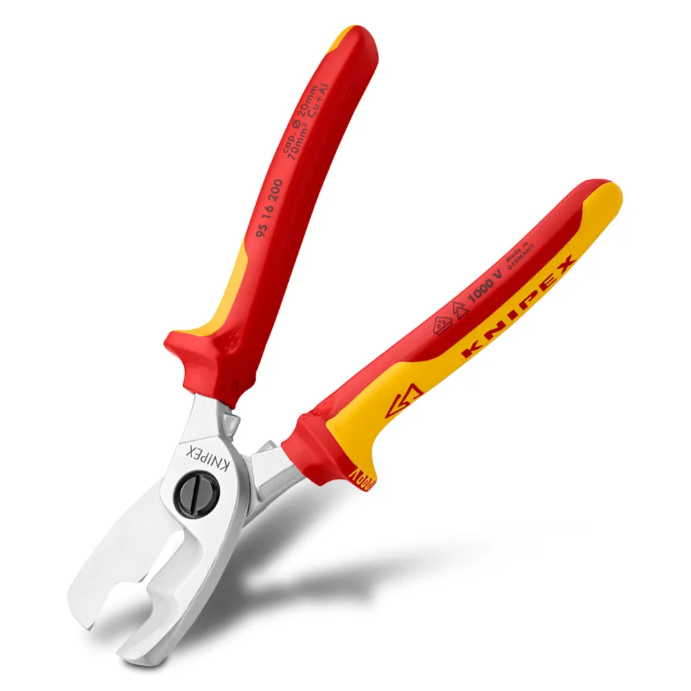 KNIPEX 200mm Cable Cutter 9516200SB