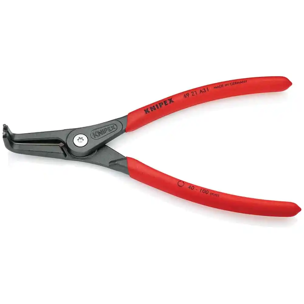 KNIPEX 210mm Precision Ext Circlip Bent 4921A31SB
