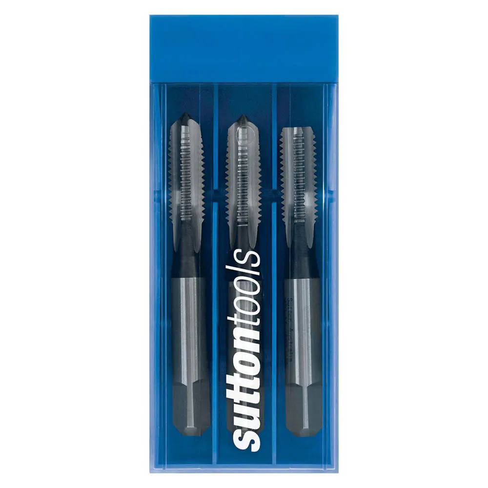 SUTTON 1/4" x 20 UNC HSS Hand Tap Set - 3 Piece T9030635