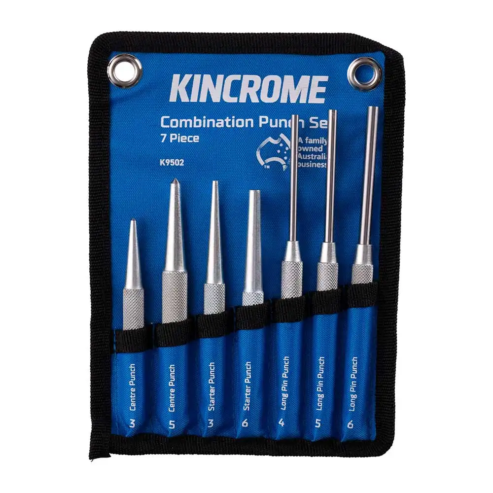 KINCROME 7 Piece Combination Punch Set K9502