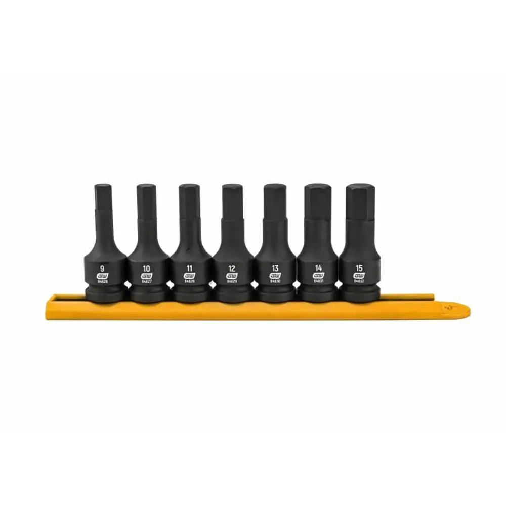 GEARWRENCH 1/2" Drive Hex Bit Impact Metric Socket Set - 7 Piece 84940