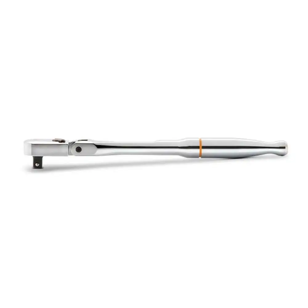 GEARWRENCH 1/4inch Drive 120XP Full Polish Chrome Flex Head Teardrop Ratchet 81012XP