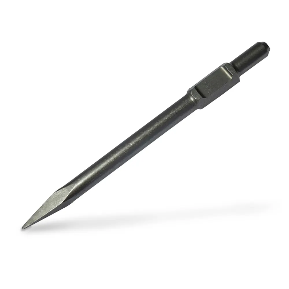 DETROIT 450mm 30mm-Hex Moil Pointed Chisel TTPC450HEX