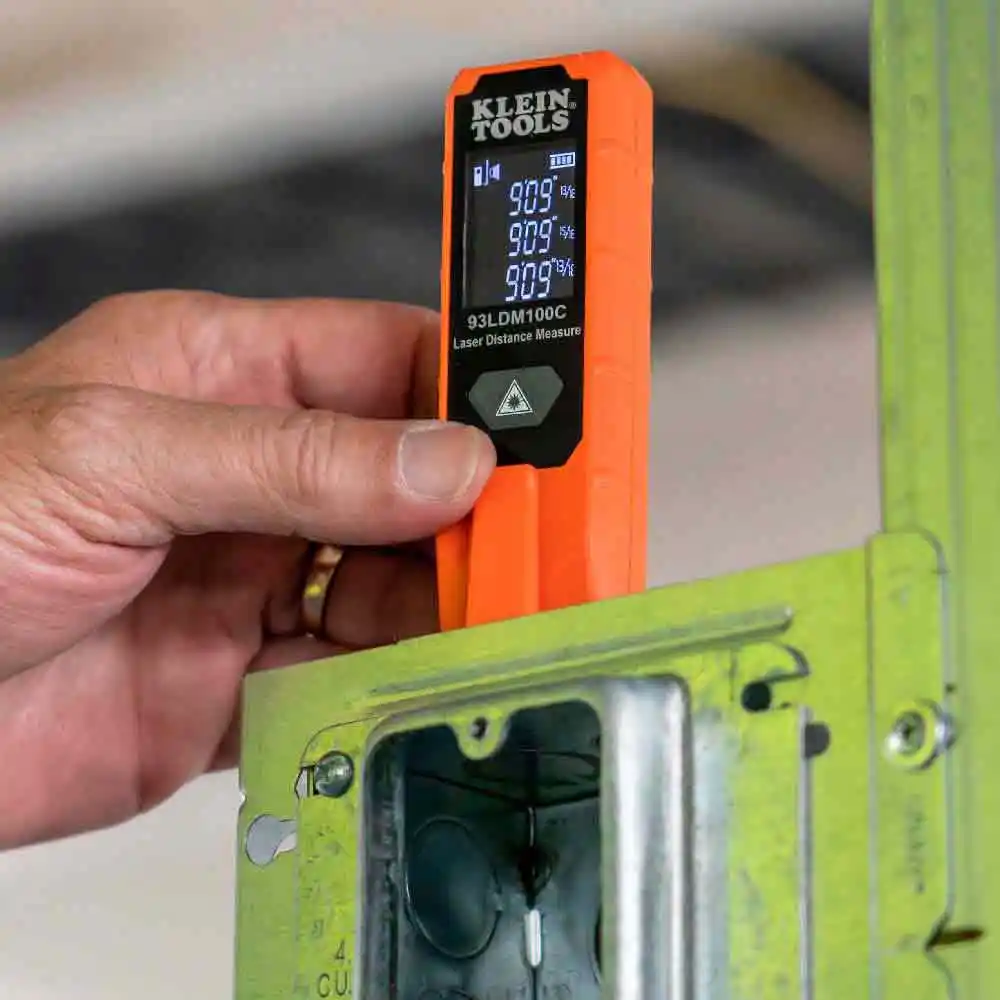 KLEIN 30m Compact Laser Distance Measurer A-93LDM100C